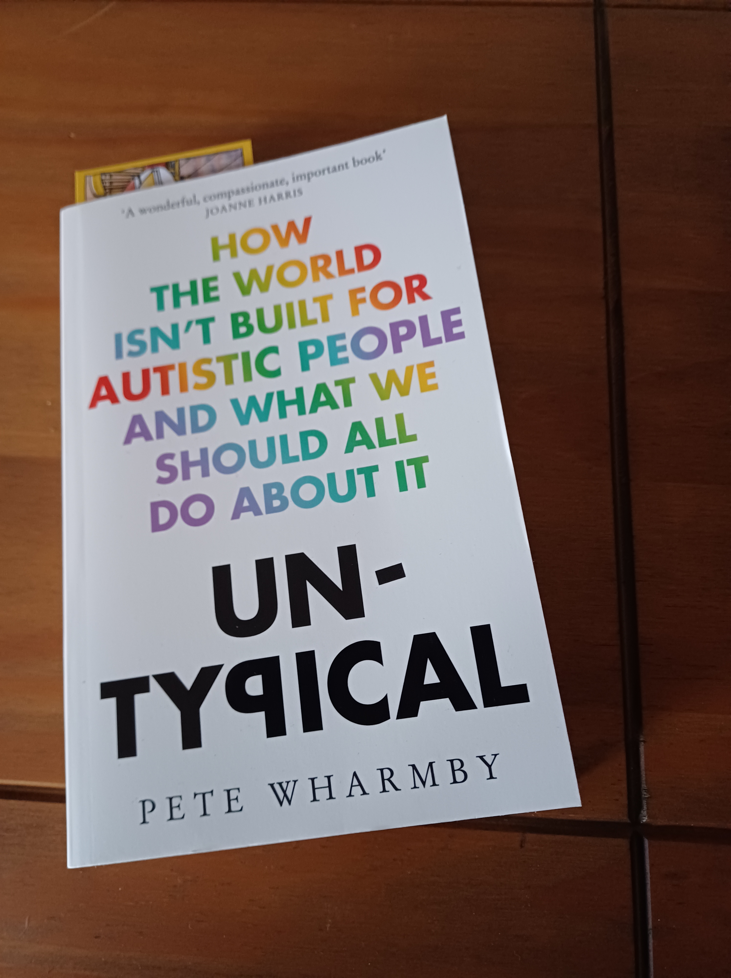 Untypical (book review) – Part 2