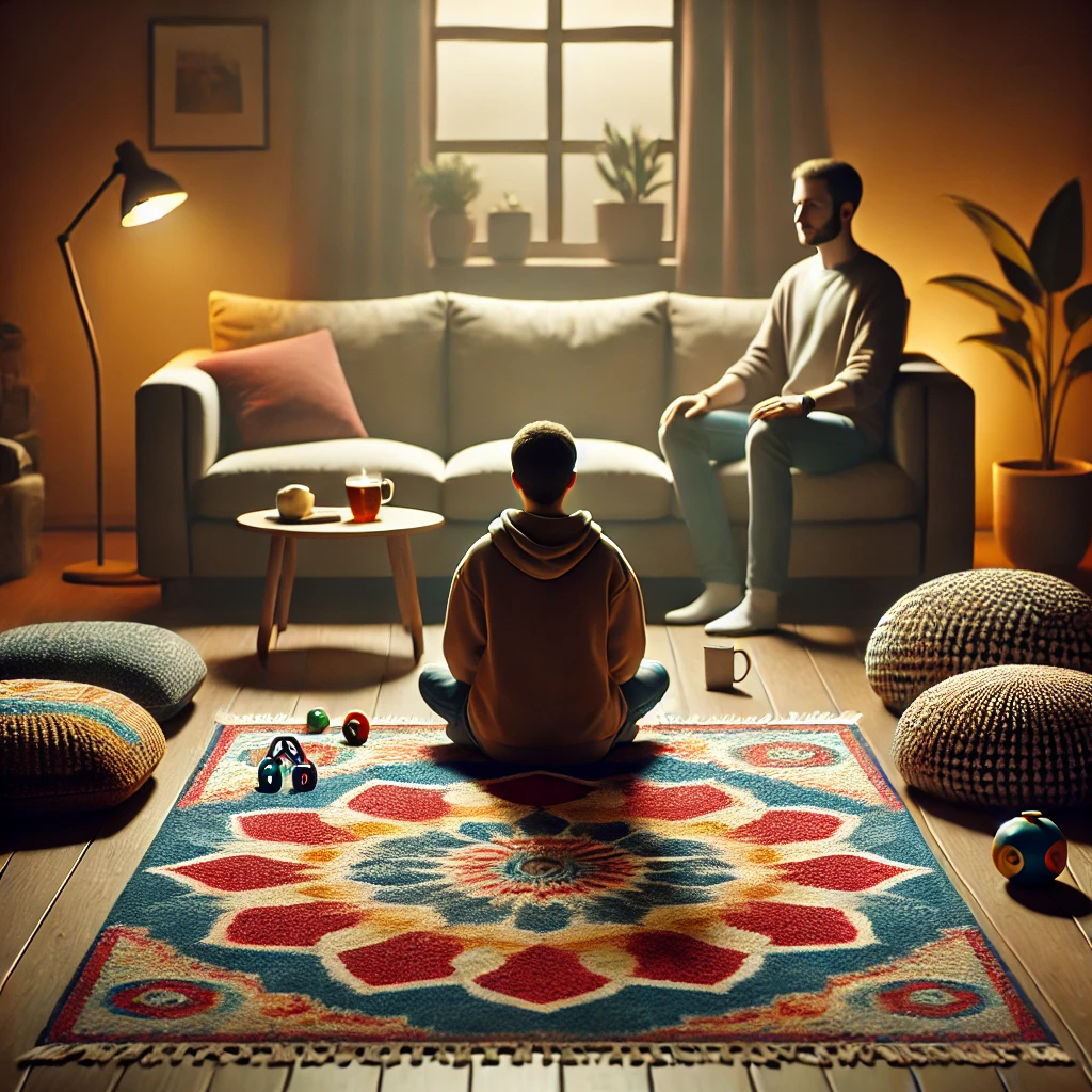 Feeling safe on the rug