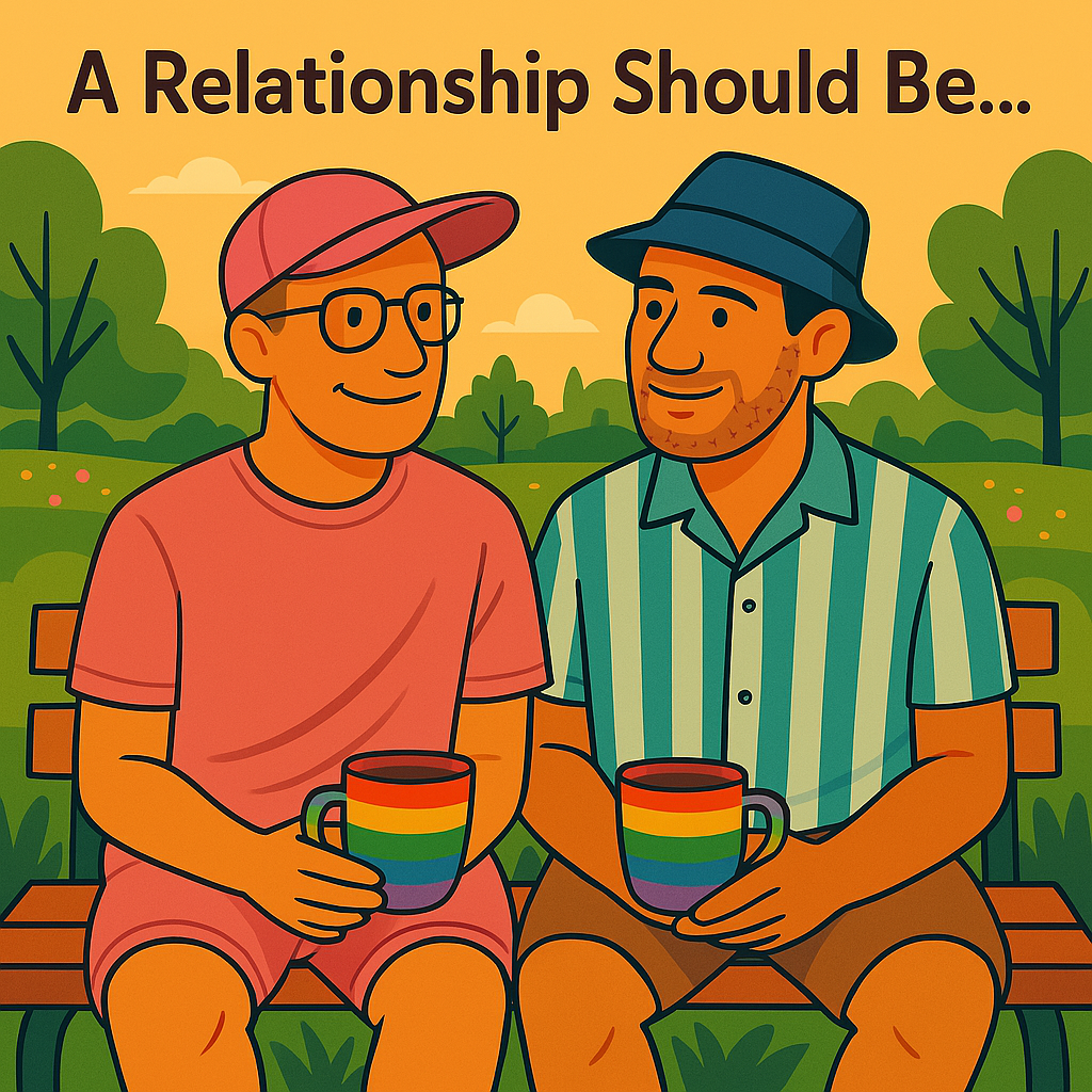 A relationship should be…