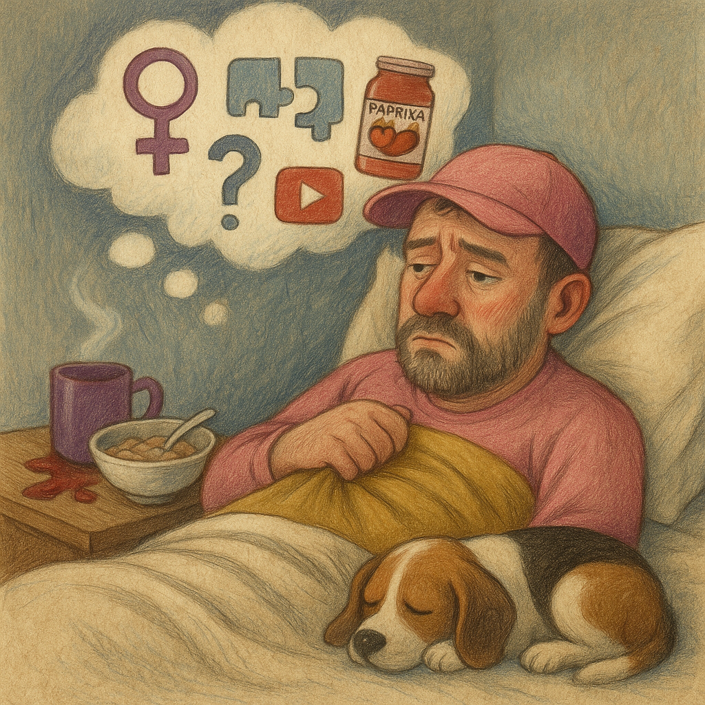 A soggy bed monologue