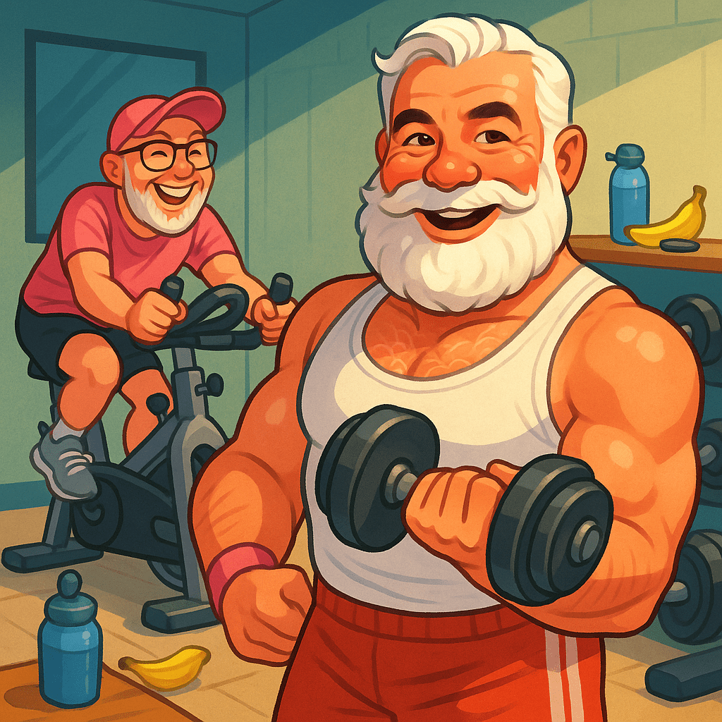 Muscle Santa