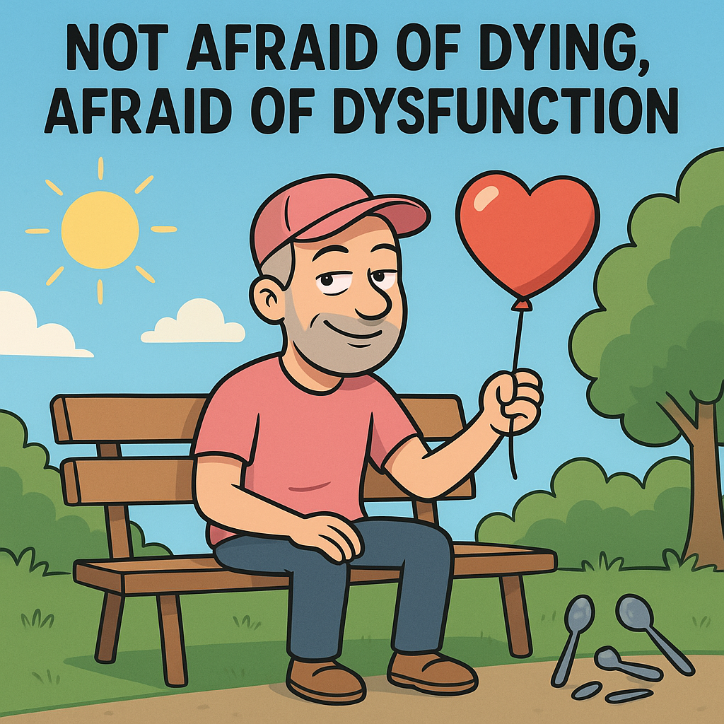 Four Weeks: Not Afraid of Dying, Afraid of Dysfunction