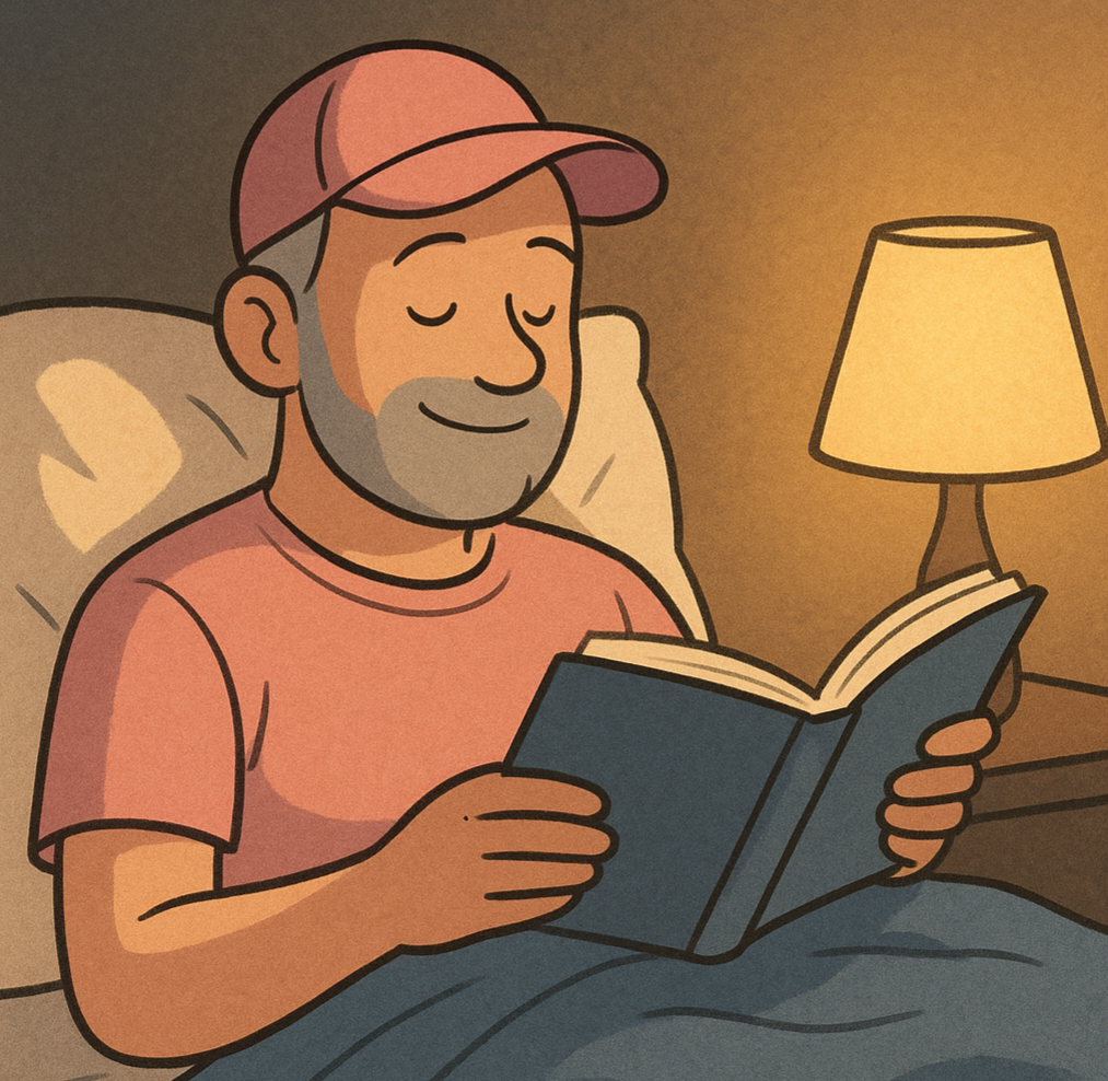 Early bed without a guilt trip.