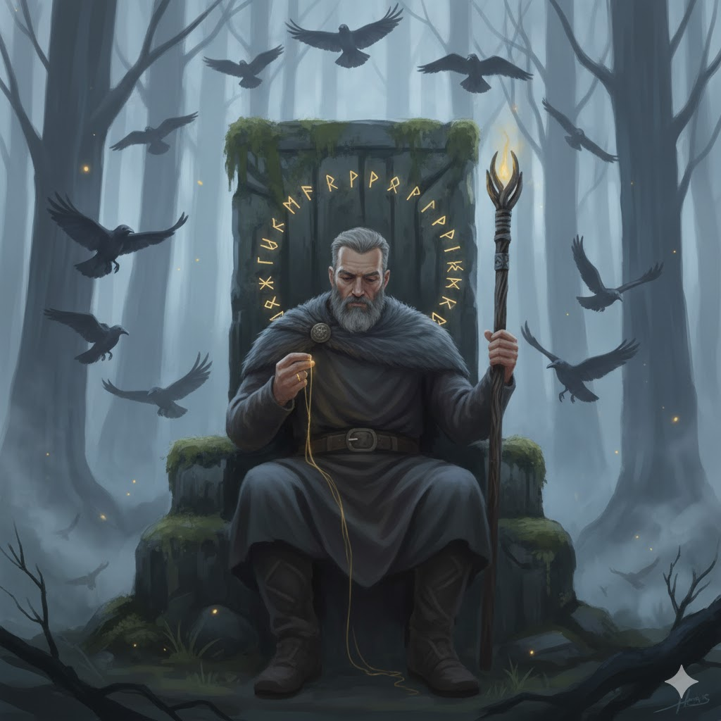 Between the Spear and the Spindle: Woden’s Feminine Magic
