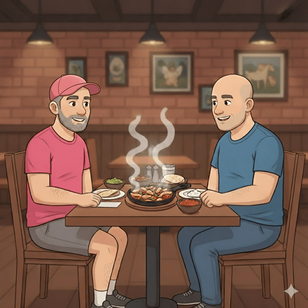 Freudenfreude over Fajitas