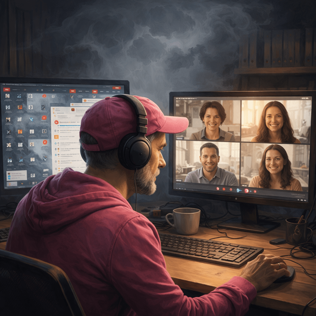 How Video Calls Fracture&nbsp;Focus